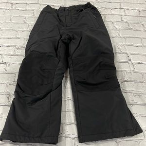 Lands’ End Youth Snow Pants Black size 8